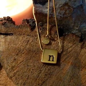 Kate Spade necklace,  "letter N"